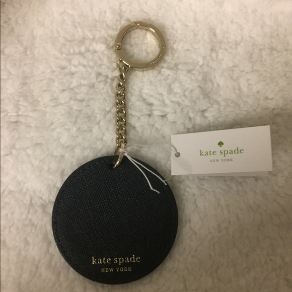 KATE SPADE ♠️ FLORAL CIRCLE KEYCHAIN - Picture 8 of 8